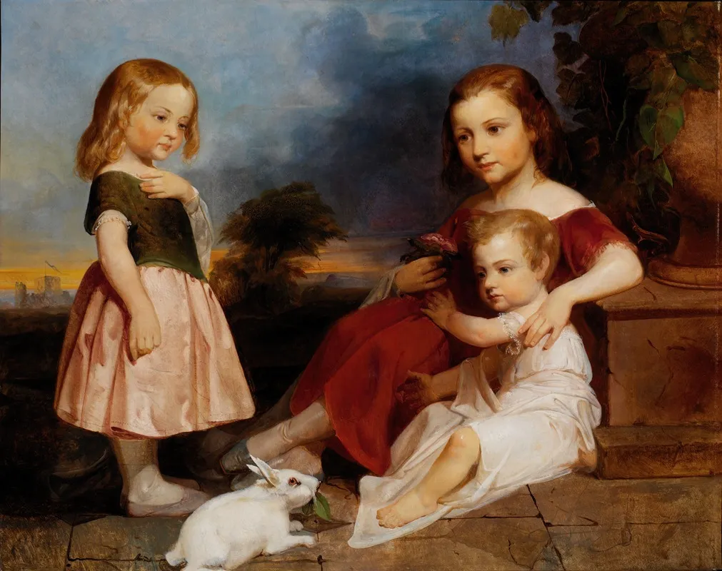 Portrait Of The Downer Children