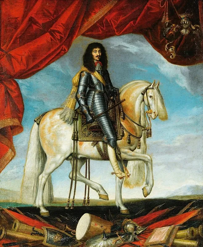 Portrait Of The Duke Of Lorraine Wall Art by Claude Déruet - High-Resolution Digital Print