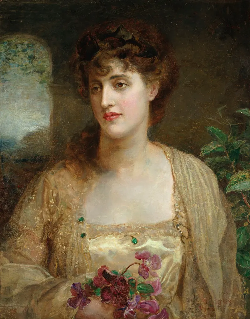 Portrait Of The Hon Mrs George Leveson Gower