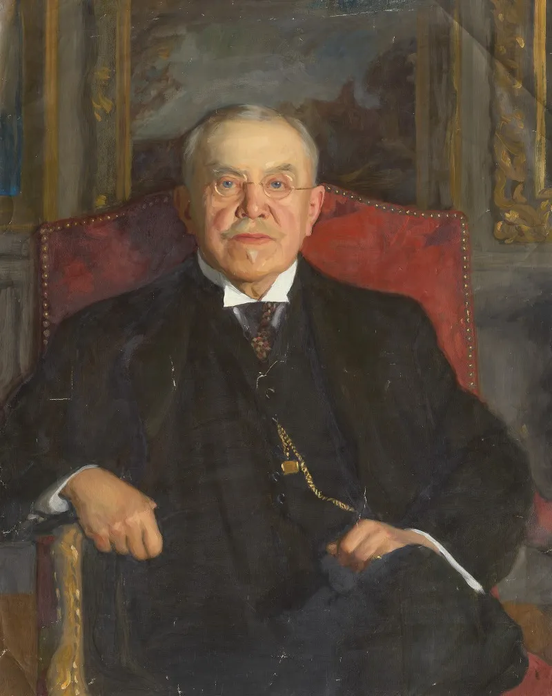 Portrait Of The Manufacturer M C Hakansson