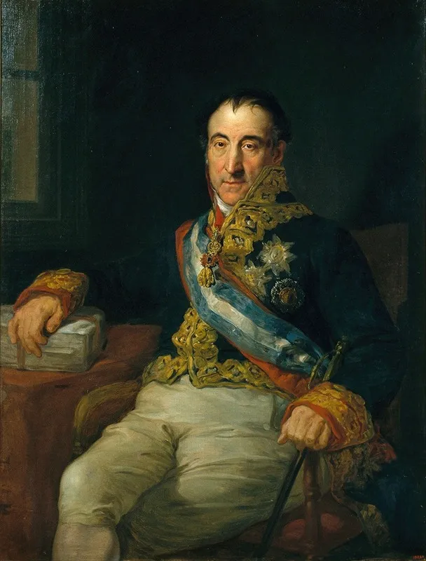 Portrait Of The Marquis Of Labrador Spanish Ambassador To The Congress Of Vienna Of 1815 Wall Art by Vicente López Portaña - High-Resolution Digital Print