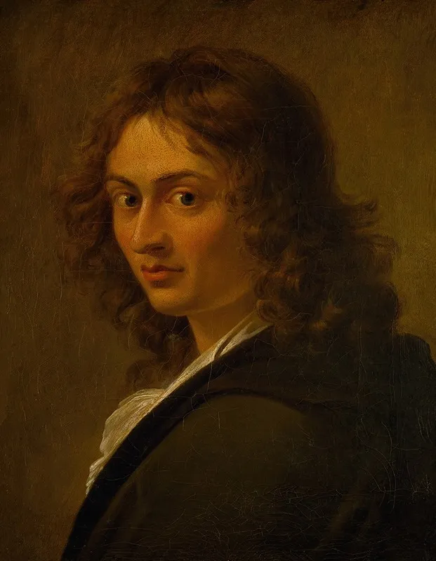 Portrait Of The Painter Joseph Anton Koch Wall Art by Eberhard Wächter - High-Resolution Digital Print