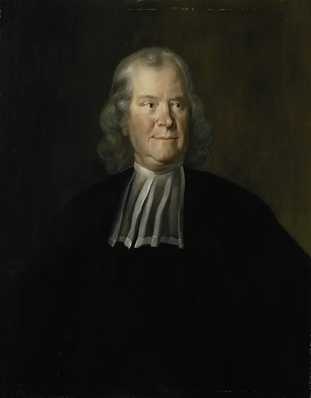 Portrait Of The Physician Herman Boerhaave Professor At The University Of Leiden