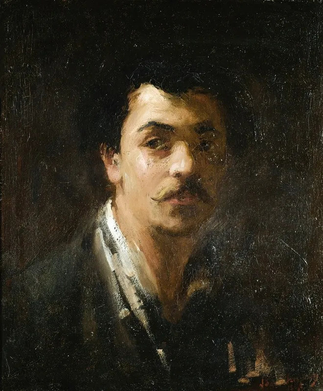 Portrait Of The Sculptor Alexandre Falguiere