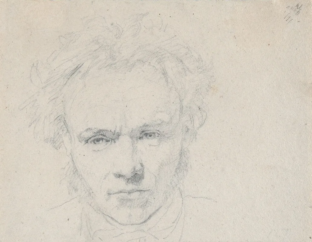 Portrait Of The Sculptor Hermann Ernst Freund