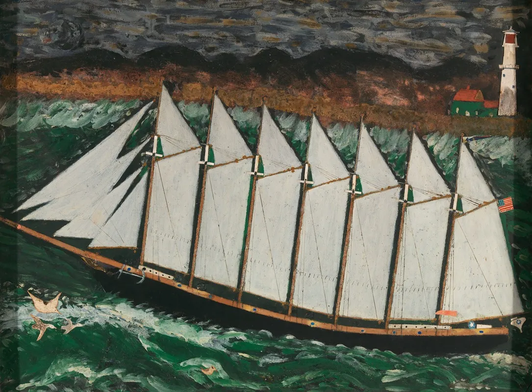 Portrait Of The Thomas W Lawson