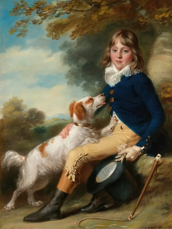 Portrait Of Thomas Sheppard Wall Art by John Russell - High-Resolution Digital Print