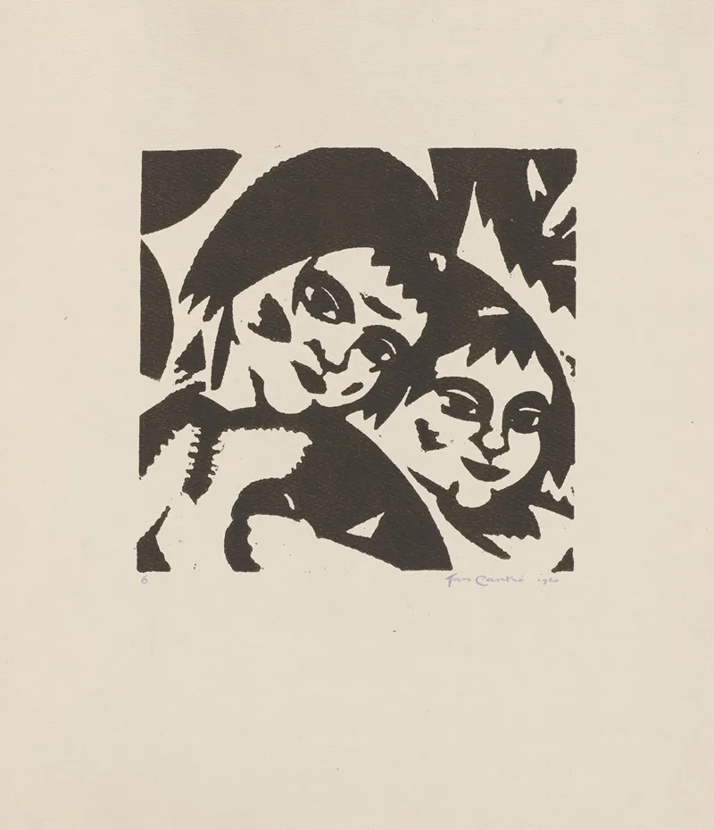 Portrait Of Two Girls 2