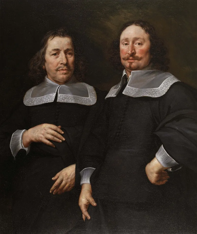 Portrait Of Two Men