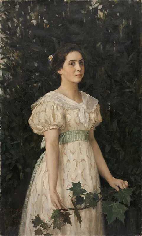 Portrait Of Vera Savvishna Mamontova