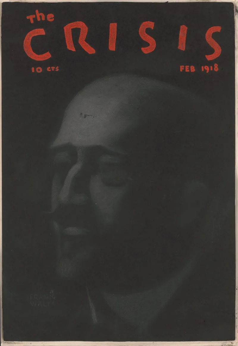 Portrait Of W E B Du Bois Wall Art by Frank Walts - High-Resolution Digital Print