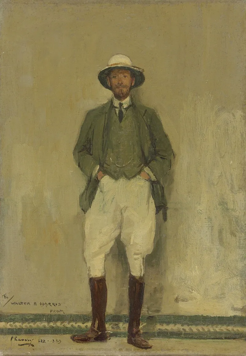 Portrait Of Walter B Harris