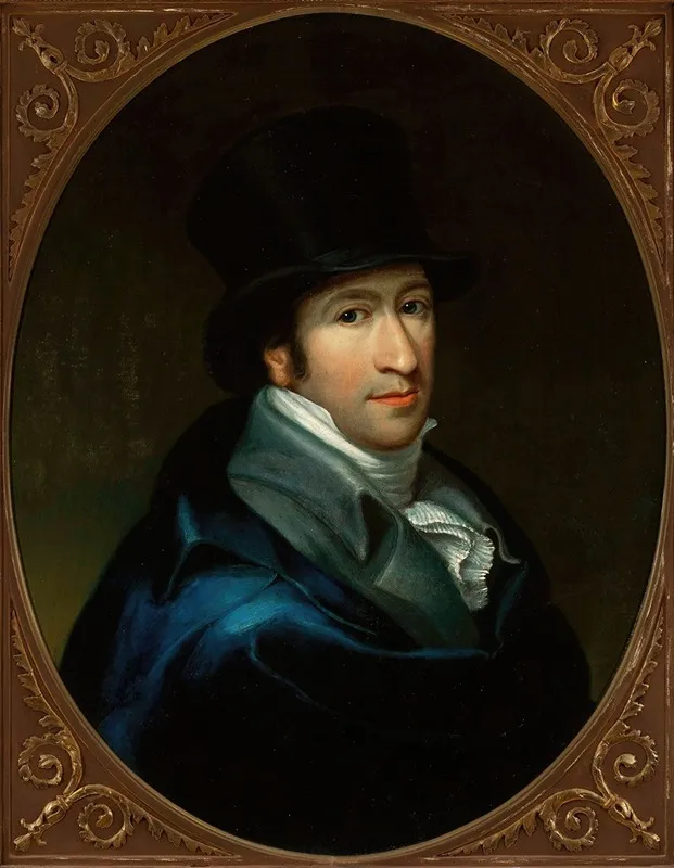 Portrait Of Wiktor Ossolinski Wall Art by Alojzy Rejchan - High-Resolution Digital Print