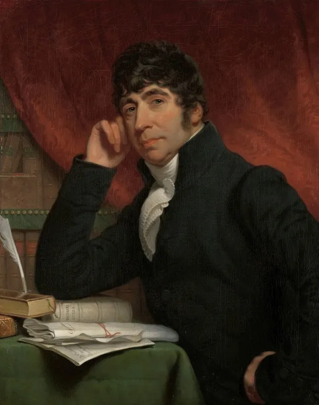 Portrait Of Willem Bilderdijk Wall Art by Charles Howard Hodges - High-Resolution Digital Print
