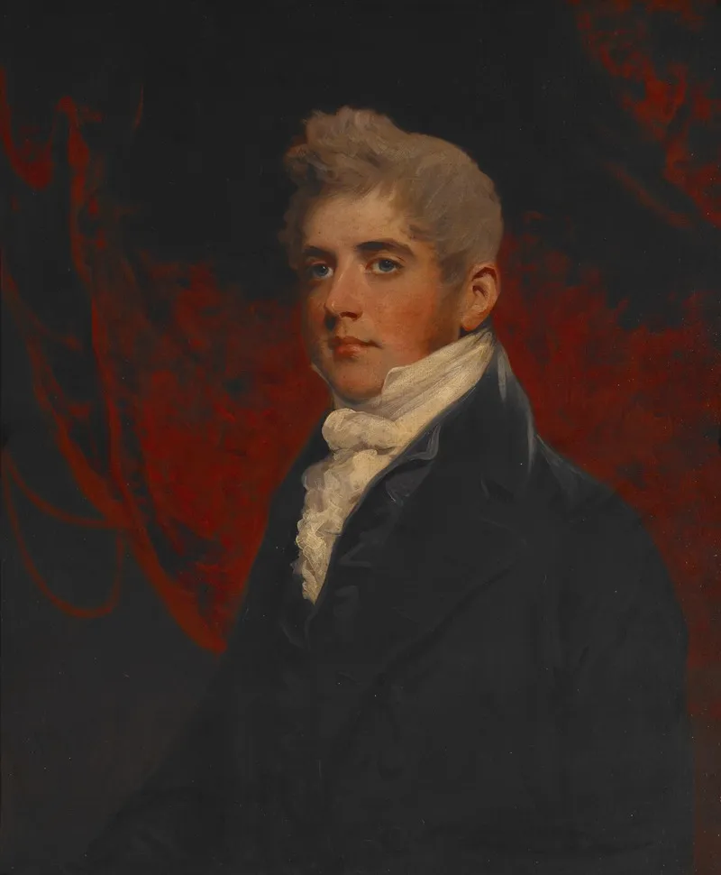 Portrait Of William Inigo Jones Wall Art by John Hoppner - High-Resolution Digital Print