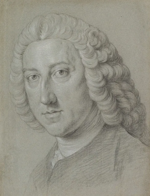 Portrait Of William Pitt The Elder Wall Art by William Hoare of Bath - High-Resolution Digital Print