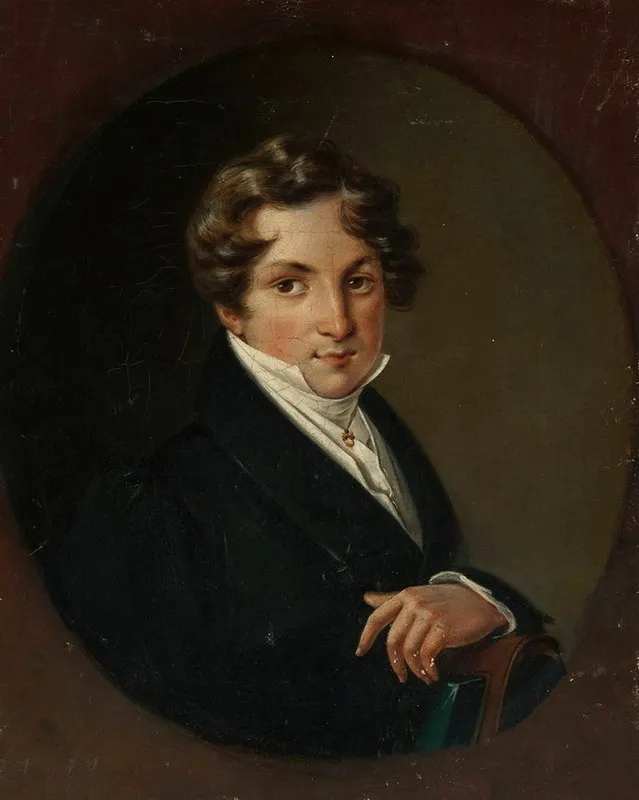 Portrait Of Wladyslaw Brunwej Wall Art by Aleksander Ludwik Molinari - High-Resolution Digital Print