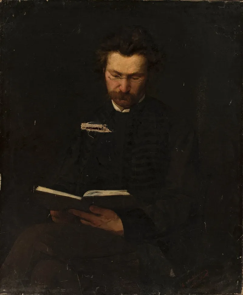Portrait Of Wladyslaw Ciesielski 1845 1901 Painter
