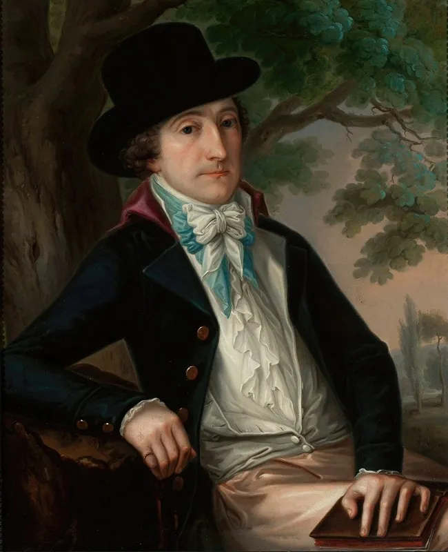 Portrait Of Wojciech Boguslawski Wall Art by Józef Rejchan - High-Resolution Digital Print