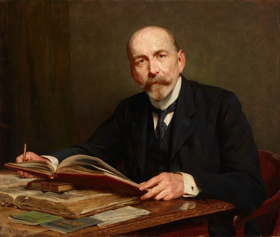 Portrait Of Zdzislaw Morawski