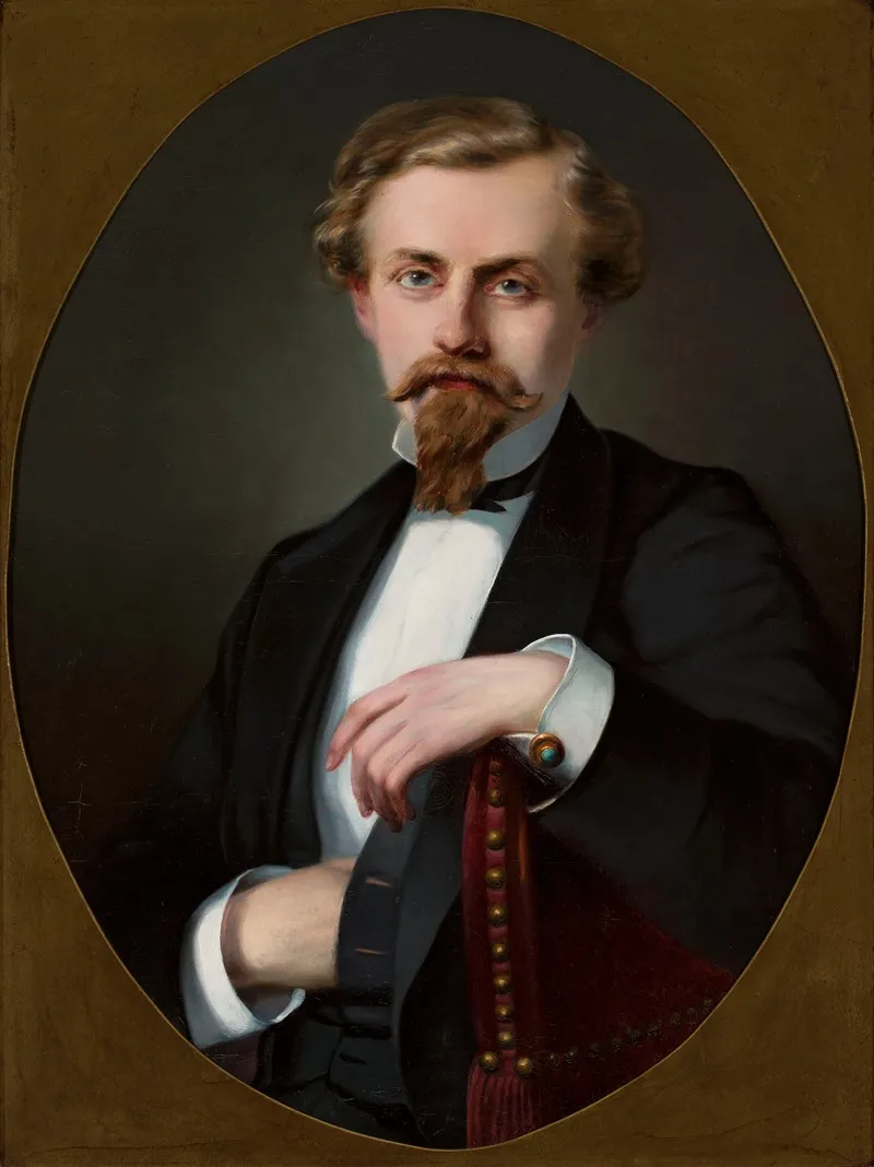 Portrait Of Zygmunt Laskowski Chief Of The Insurgent Militia Wall Art by Emil Boratyński-Jurkiewicz - High-Resolution Digital Print