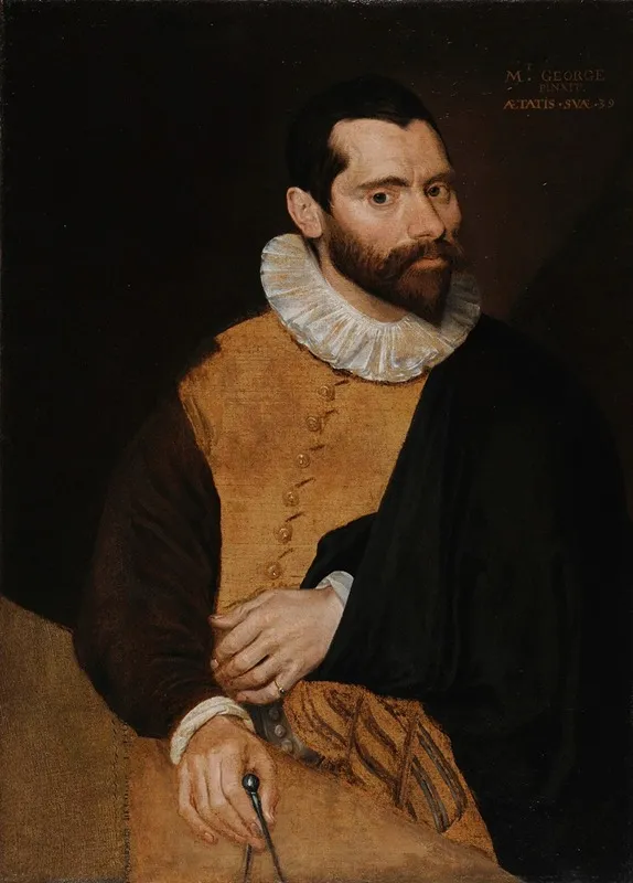 Portrait Presume De P C Clicquot Wall Art by George Boba - High-Resolution Digital Print