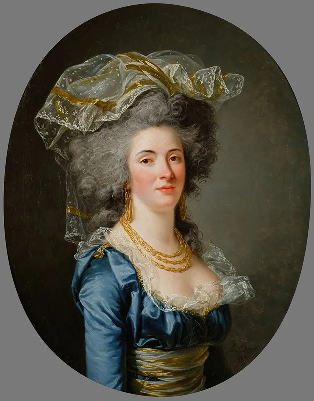 Portrait Presume De Philiberte Orleans Perrin De Cypierre Comtesse De Maussion