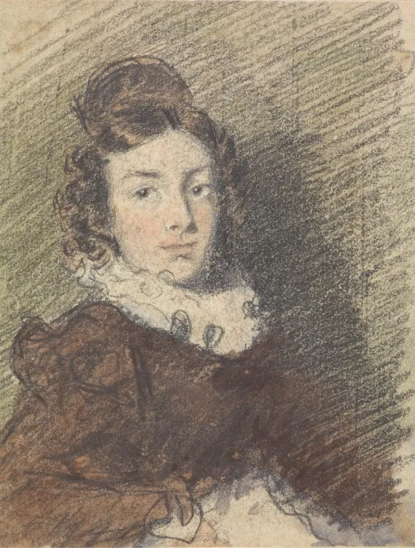 Portrait Study Of A Girl