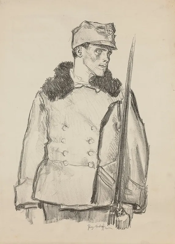Portrait Study Of A Legionnaire