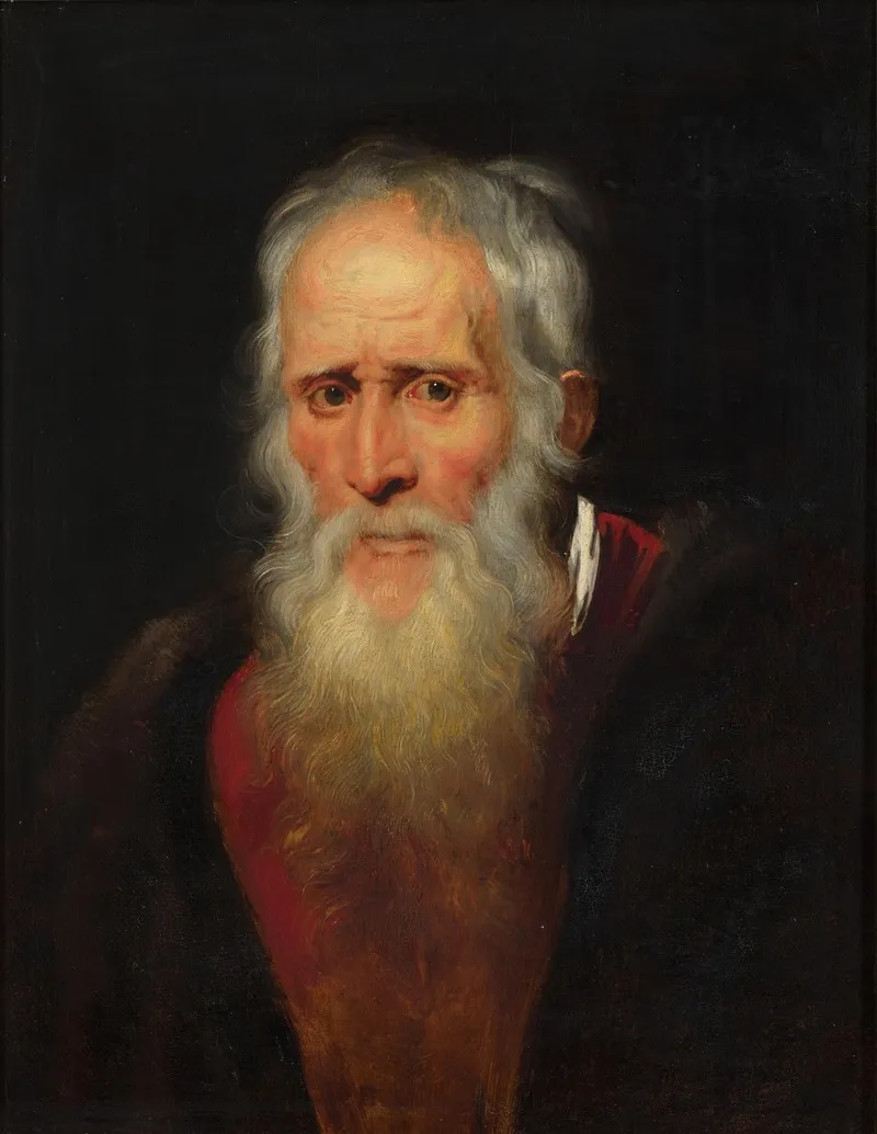 Portrait Study Of An Old Man 3 Wall Art by Peter Paul Rubens - High-Resolution Digital Print