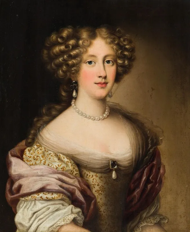 Portraits Of Cristina Dudley Paleotti Wall Art by Workshop of Ferdinand Voet - High-Resolution Digital Print