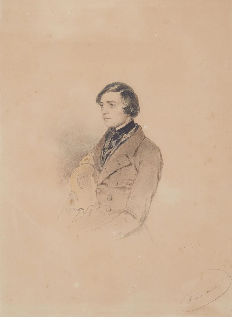 Portrat Carl Von Remy Wall Art by Josef Danhauser - High-Resolution Digital Print
