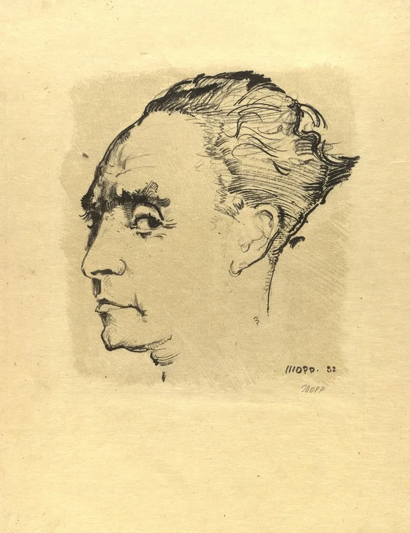 Portrat Ernst Deutsch