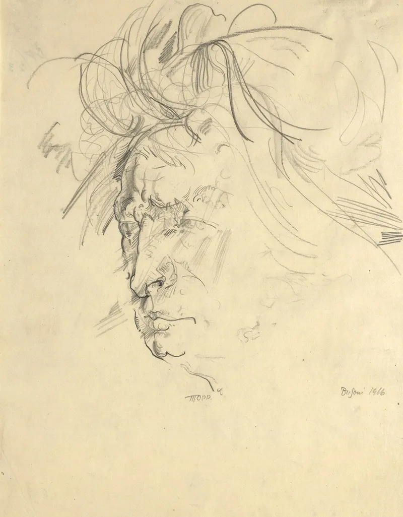 Portrat Ferruccio Busoni