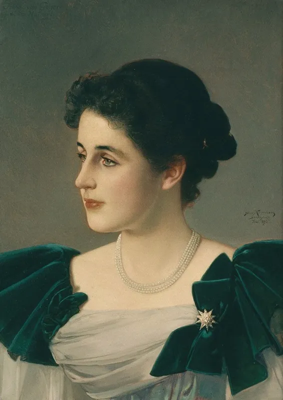 Portratt Irma Von Geijer