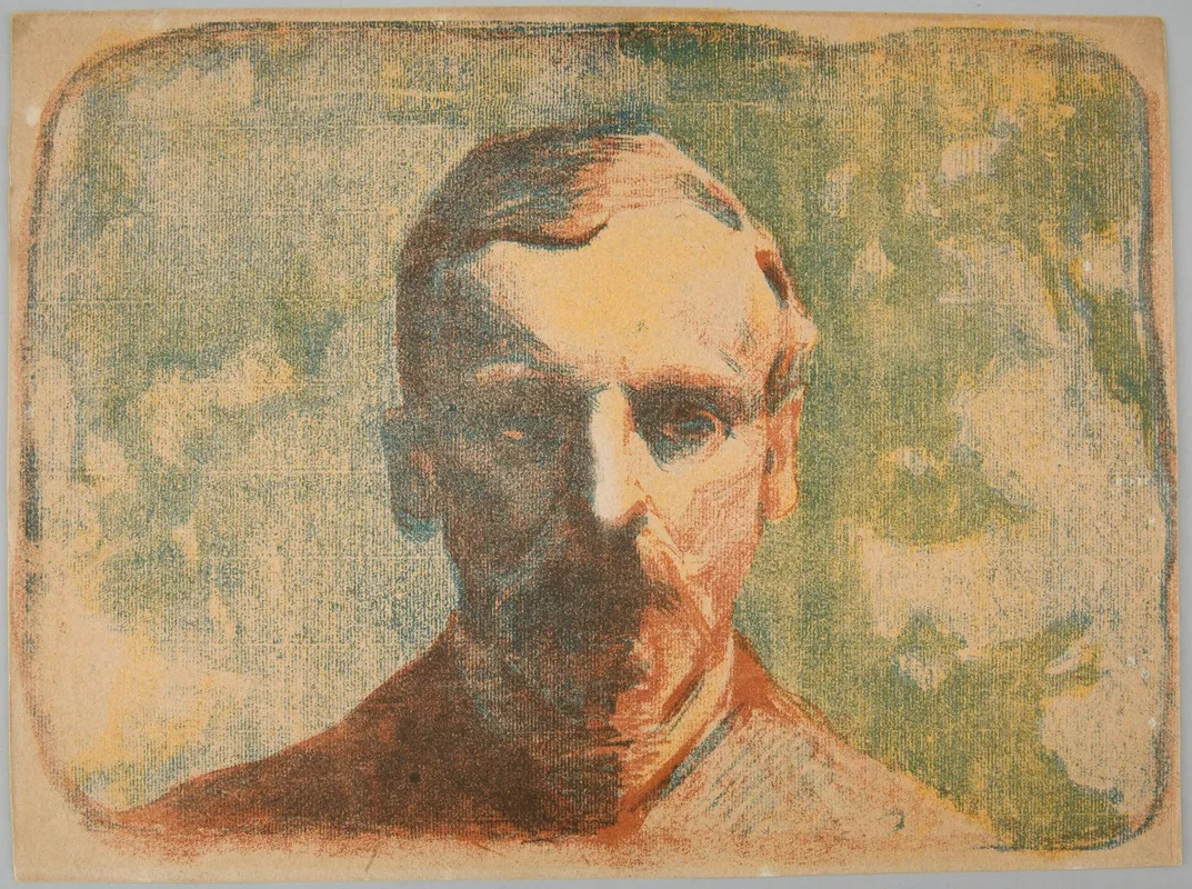 Portret Henryka Sienkiewicza Wall Art by Antoni Stanisław Procajłowicz - High-Resolution Digital Print