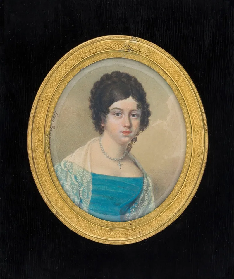Portret Joanny Duninowny Wall Art by Leon Brzeziński - High-Resolution Digital Print