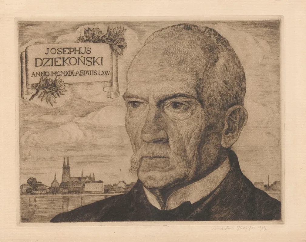 Portret Jozefa Piusa Dziekonskiego