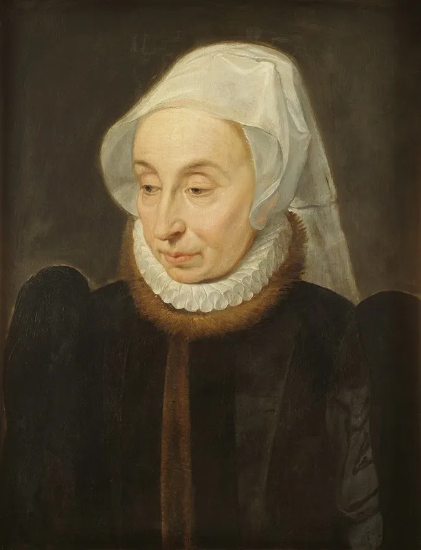 Portret Van Adriana Gras Wall Art by Peter Paul Rubens - High-Resolution Digital Print