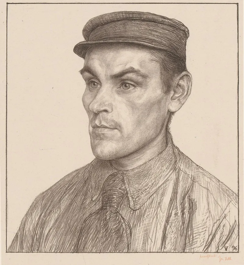 Portret Van Adrianus Ravestein