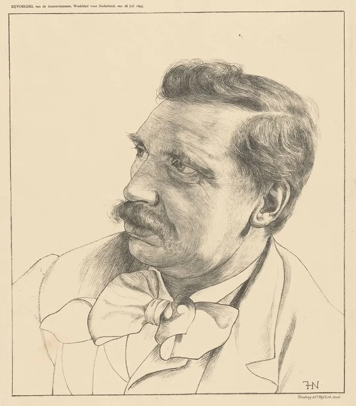 Portret Van Albert Neuhuys