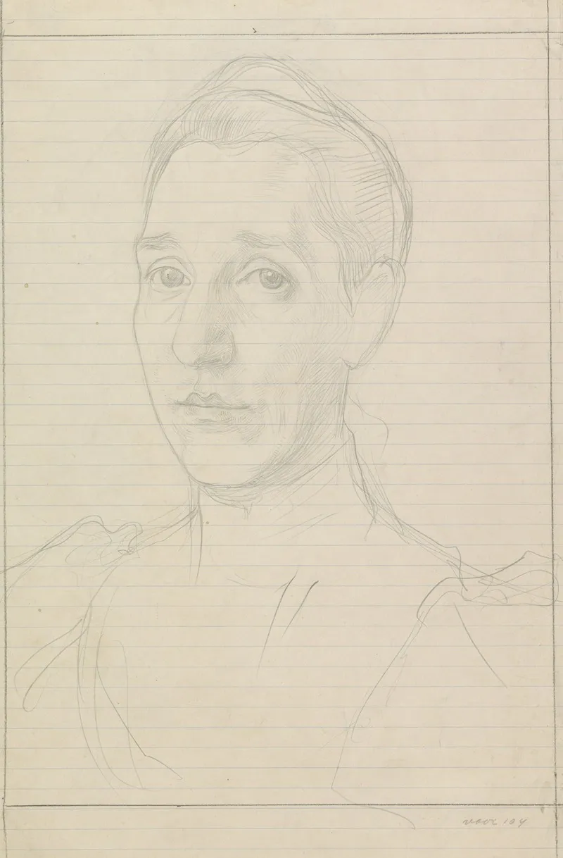 Portret Van Anna Dorothea Veth Dirks
