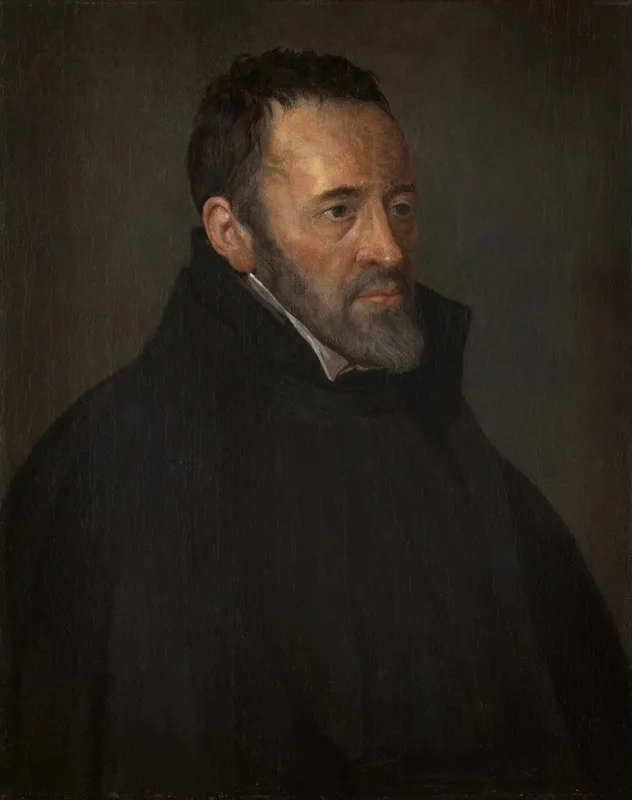 Portret Van Balthasar Corderius Wall Art by Thomas Willeboirts Bosschaert - High-Resolution Digital Print