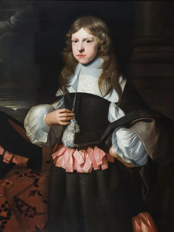 Portret Van Balthasar Iii Moretus 2 Wall Art by Jacob van Reesbroeck - High-Resolution Digital Print
