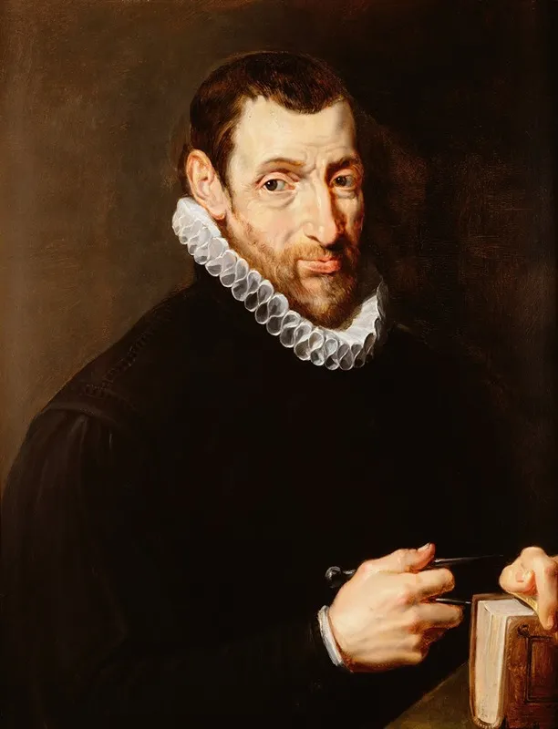 Portret Van Christoffel Plantin 2 Wall Art by Peter Paul Rubens - High-Resolution Digital Print