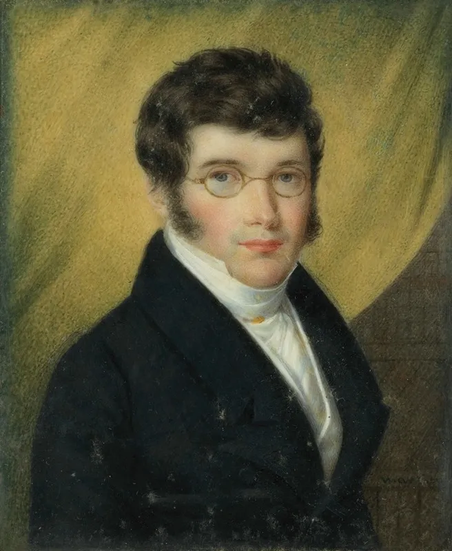 Portret Van Constantin Joseph Henri Moretus Wall Art by Léon Larue - High-Resolution Digital Print