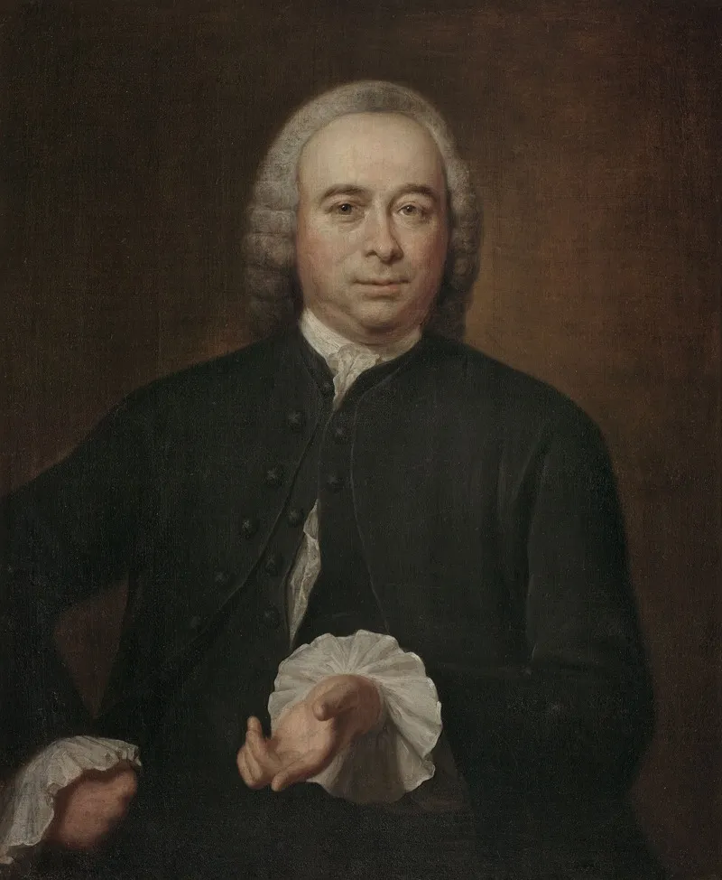 Portret Van Cornelis Dirksz Van Foreest 1704 1761 Wall Art by Jan Maurits Quinkhard - High-Resolution Digital Print