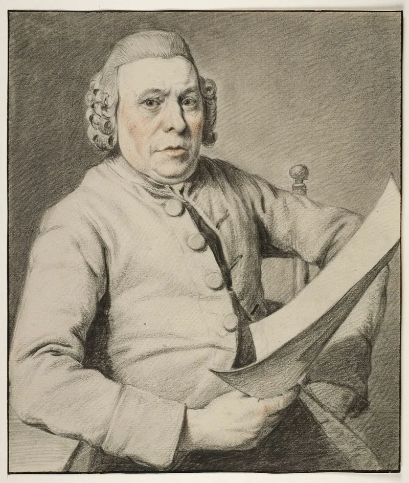 Portret Van David Heemskerk Schilder Te Haarlem