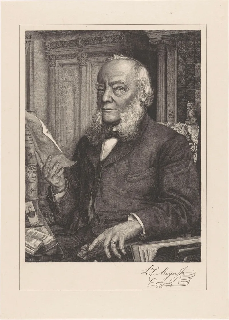 Portret Van Dirk Christiaan Meijer