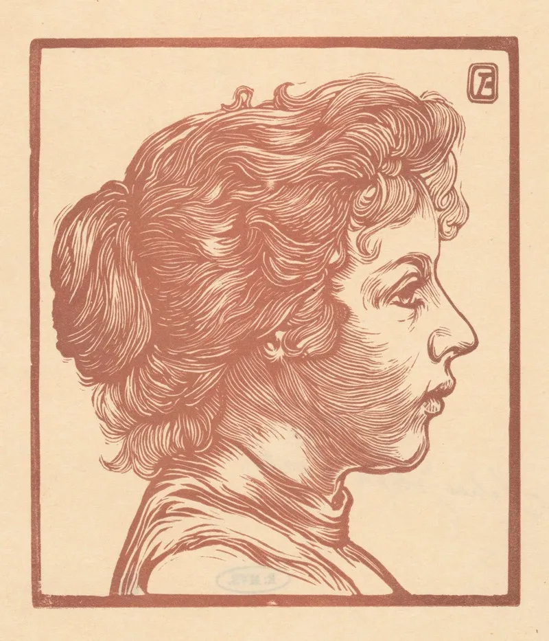 Portret Van Een Onbekende Vrouw 9